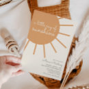 Recherche de ray of sunshine baby shower invitations Petit rayon de soleil