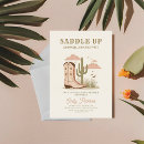 Recherche de western baby shower invitations Rodéo