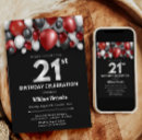 Recherche de black white red invitations Moderne