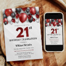 Recherche de black white red invitations Moderne