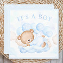 Recherche de birth boy carrées invitations Mignon