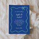 Recherche de blanc bleu turquoise invitations Simple et élégant