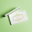 Recherche de cadre vert cartes visite Maquillage