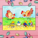 Recherche de poussins de pâques cartes postales Œuf