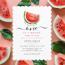 Recherche de watermelon anniversaire invitations Fille