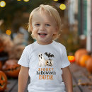 Recherche de halloween bébé tshirts Batte