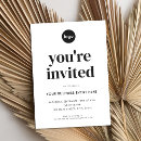 Recherche de commercial invitations Logo
