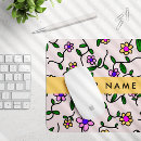 Recherche de fleur tapis souris Bohémien