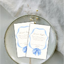 Recherche de blue ribbon invitations Simple