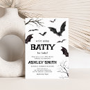 Recherche de chauves souris invitations Baby