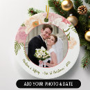 Recherche de photo mariage ornements Noël premier marié