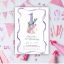 Recherche de fleur 11x16 invitations Fête d'anniversaire