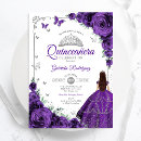 Recherche de purple floral invitations Violet