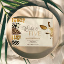 Recherche de empreinte de léopard invitations Tropical