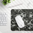 Recherche de camouflage gris tapis souris Motif