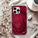 Recherche de marbre rouge iphone coques Unique