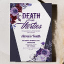 Recherche de quarantième drôle invitations Fête d'anniversaire