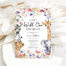 Recherche de safari baby shower fille invitations Floral