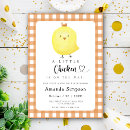 Recherche de poulet invitations Jaune