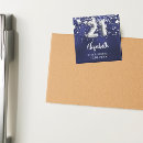 Recherche de blanc carrées invitations Bleu et blanc