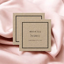 Recherche de emballage cartes visite Moderne