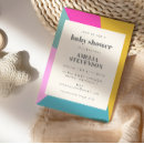 Recherche de couleurs lumineuses invitations Typographie