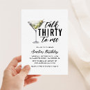 Recherche de sale invitations Martini