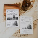 Recherche de papier journal invitations Simple