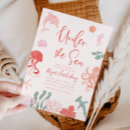 Recherche de sea baby shower invitations Créatures marines