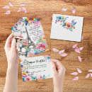 Recherche de tour eiffel baby shower invitations Oh la bebe