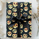 Recherche de calavera papier cadeau Mexicain