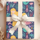 Recherche de anniversaire de corail papier cadeau Sous la mer