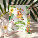 Recherche de luau remerciements cartes Tropical