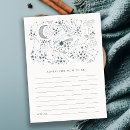 Recherche de lune croissant invitations Écrit dans les étoiles