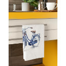 Recherche de bleu delft cuisine linges Pour elle