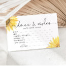 Recherche de douche nuptiale de tournesol conseil cartes Aquarelle