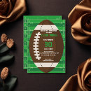Recherche de american football invitations Moderne
