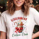 Recherche de gingerbread femme tshirts Fête de noël