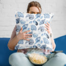 Recherche de coquille décoration coussins Bleu
