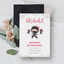 Recherche de samouraï invitations Moderne