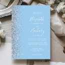 Recherche de pastel blue mariage invitations Tendance