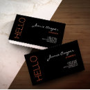Recherche de hippie chic cartes visite Moderne