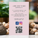 Recherche de réseaux sociaux cartes visite Pour elle