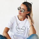 Recherche de amour de chat tshirts Mère