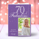 Recherche de 70 ans anniversaire cartes Élégant