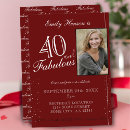 Recherche de photo 40 ans invitations Quarantième