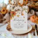 Recherche de dîner de thanksgiving invitations Feuilles de chute rustique