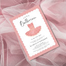 Recherche de tutu baby shower invitations Danse