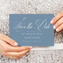 Recherche de dusty blue save the dates Simple