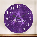 Recherche de brille horloges Violet